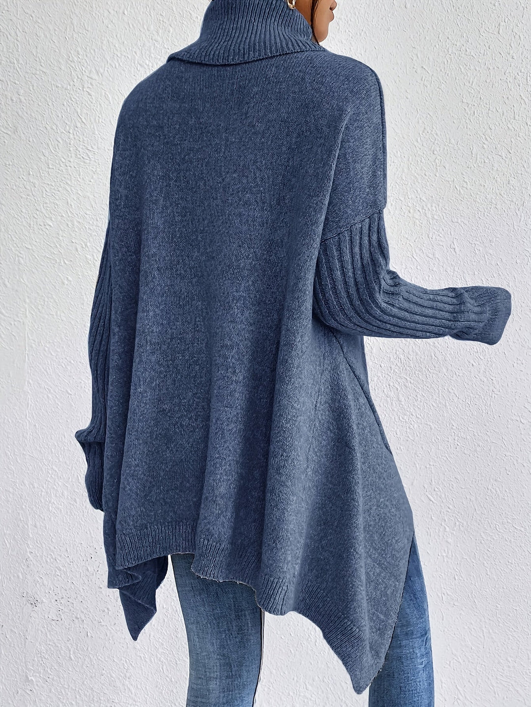 Ceridwen – Turtleneck Oversized Casual Jumper