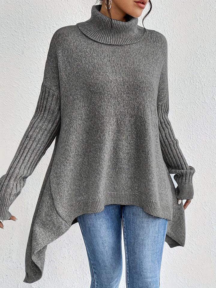 Ceridwen – Turtleneck Oversized Casual Jumper