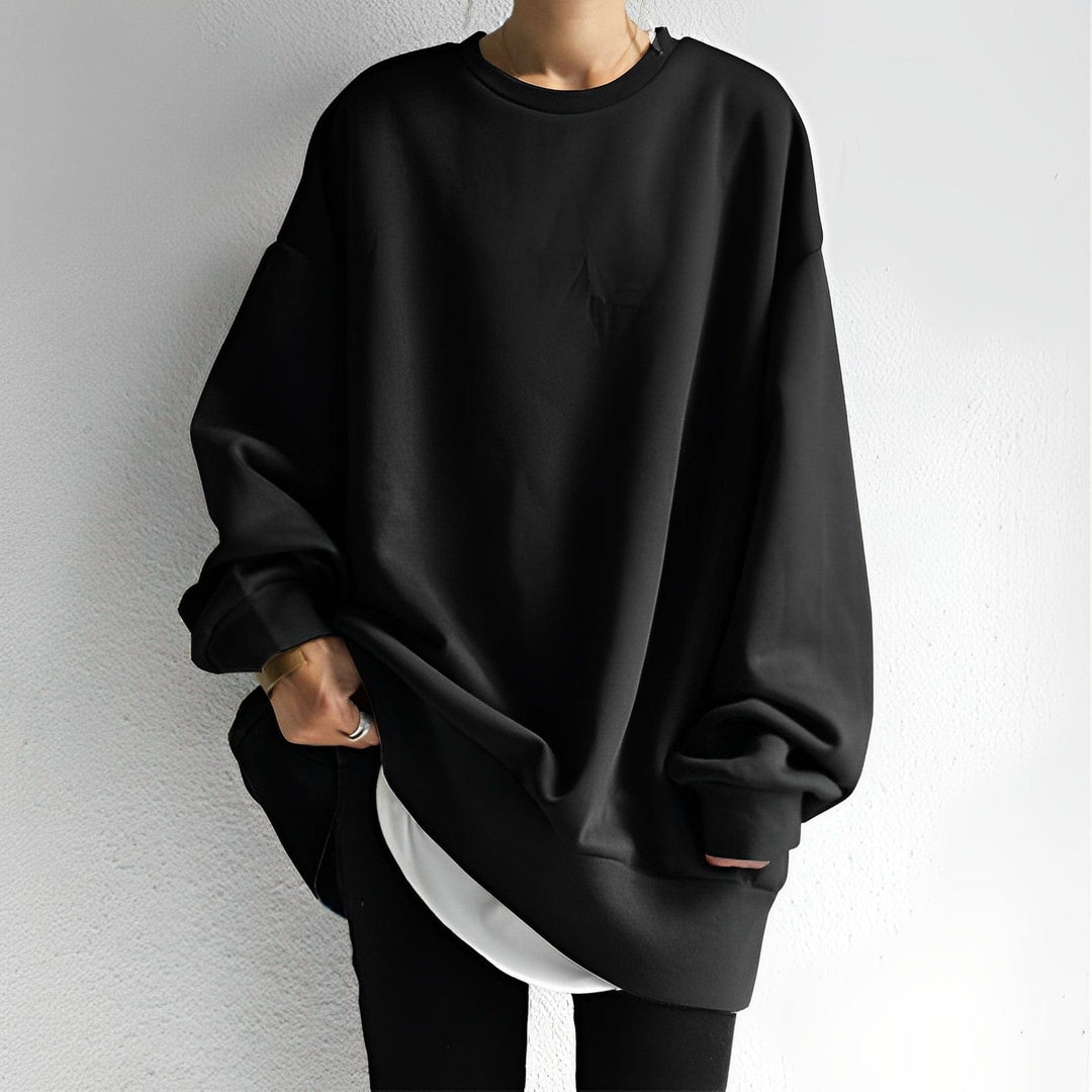 Susanna – Oversized Relaxed Crew Neck Sweatshirt