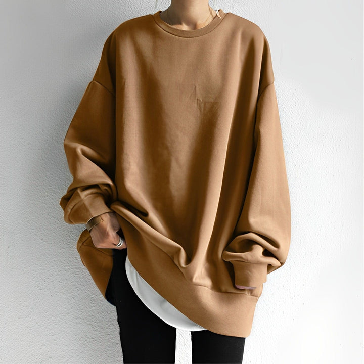 Susanna – Oversized Relaxed Crew Neck Sweatshirt