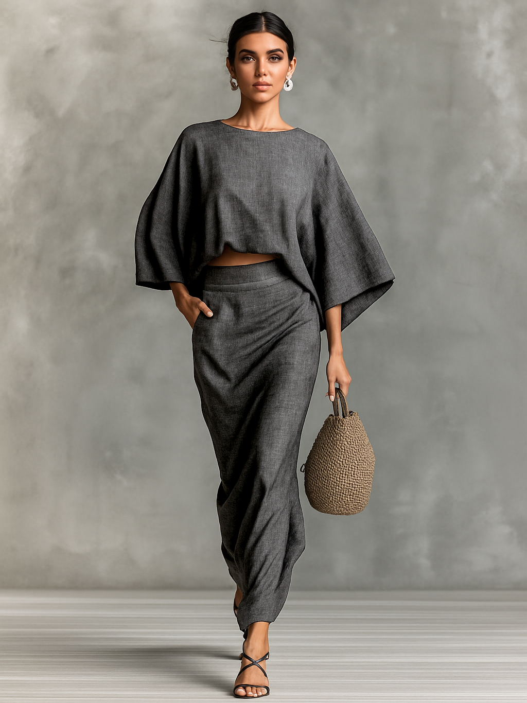 Tegan | Batwing Two-Piece Set