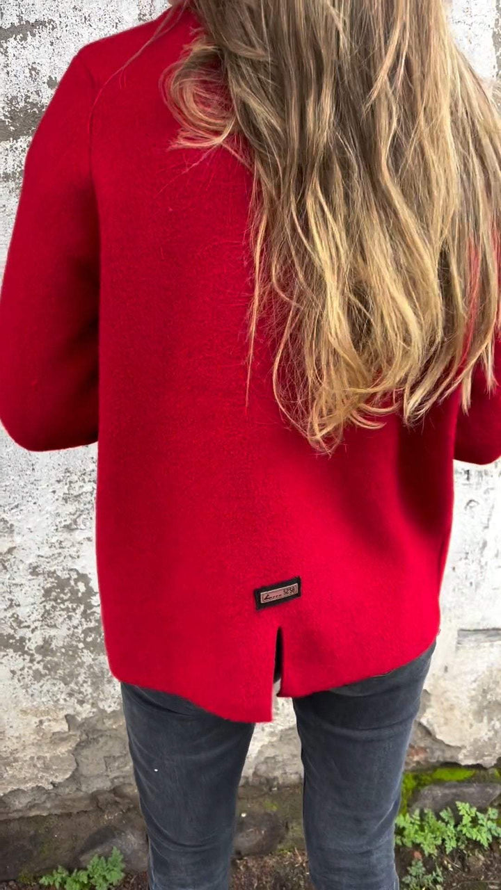 Josephine – Cosy Zip-Up Wool-Look Jacket
