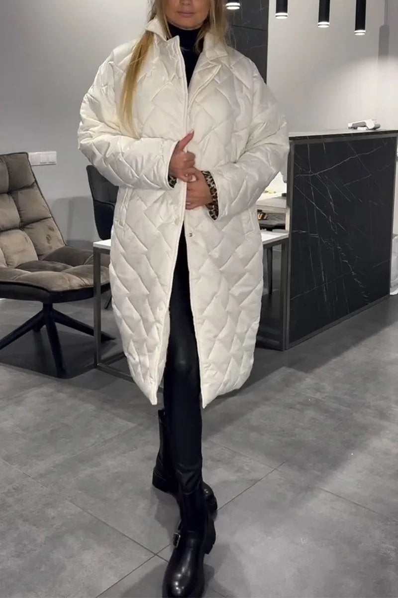 Morven – Quilted Longline Padded Coat