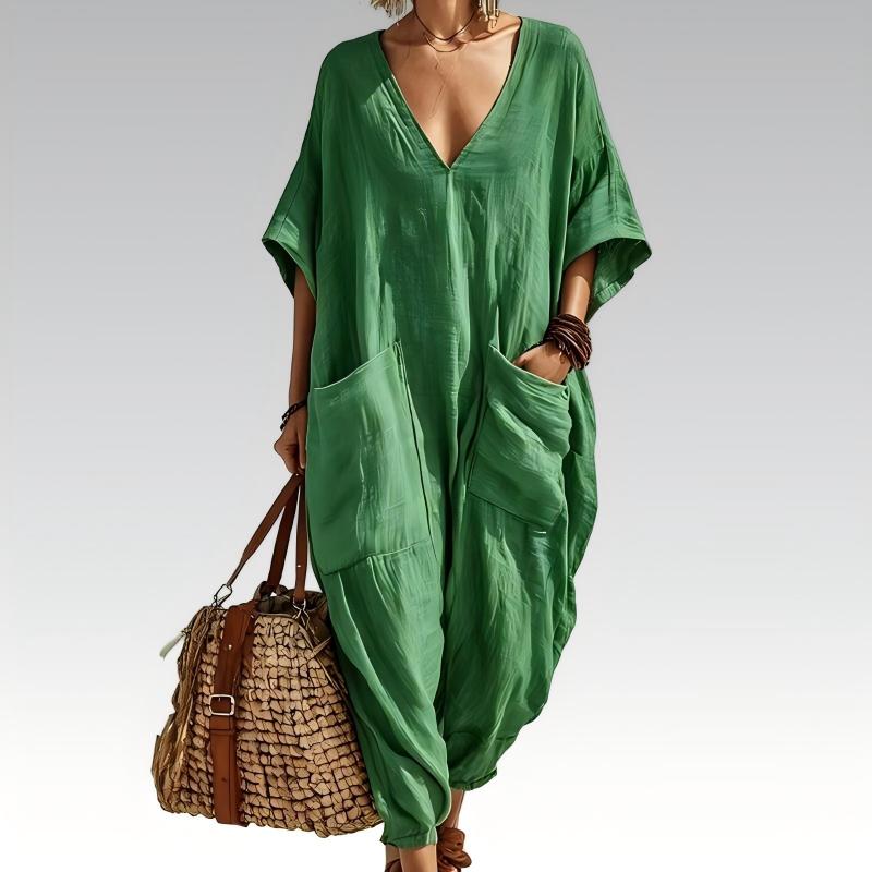 Freda – Relaxed Everyday Woven Jumpsuit